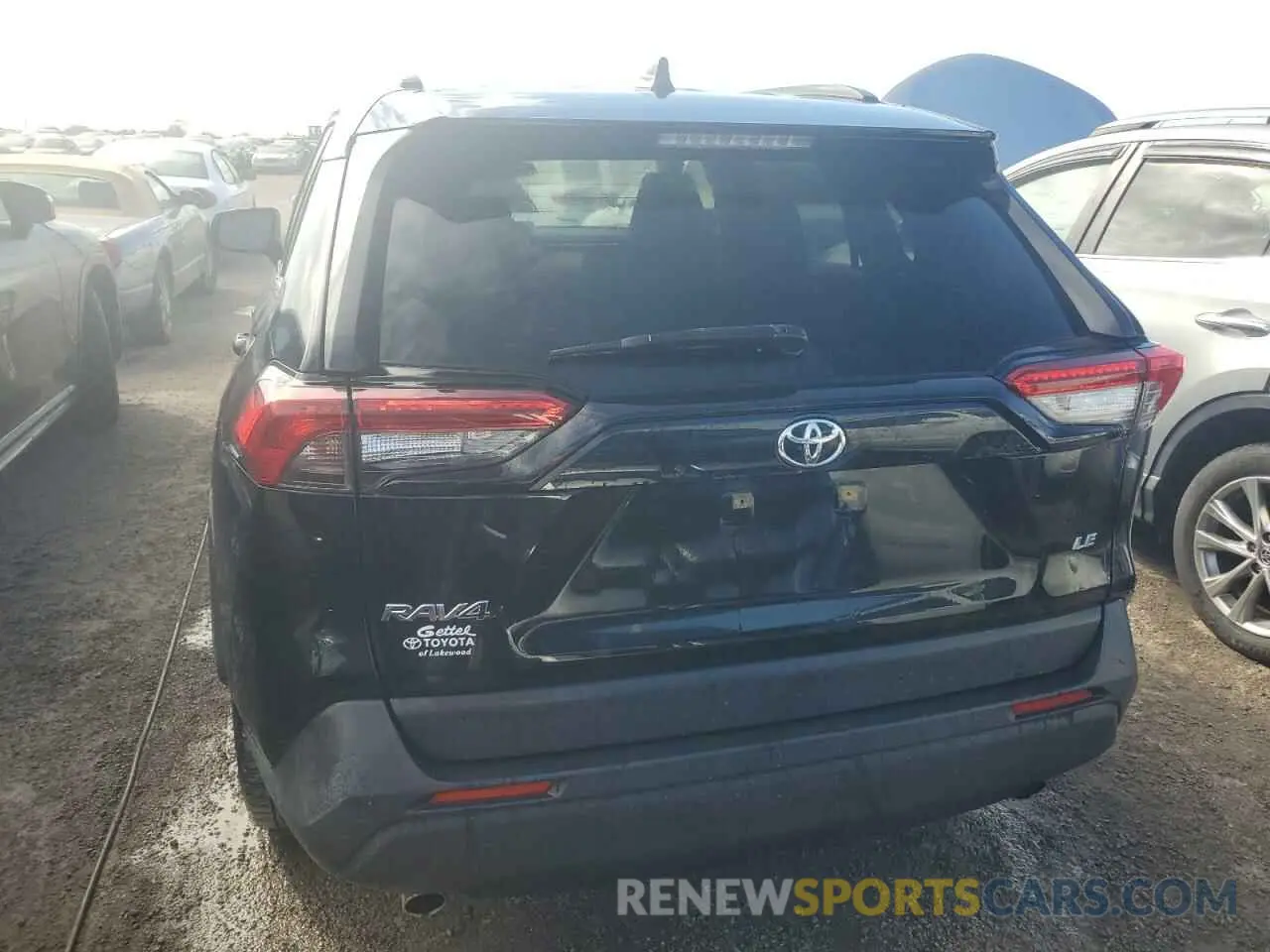 6 fotografías del automóvil dañado JTMH1RFV9KD006558 TOYOTA RAV4 2019