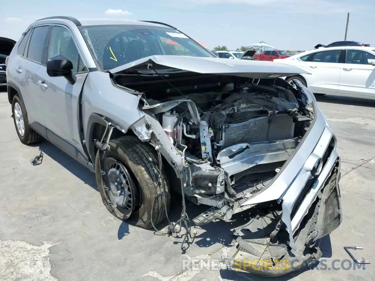 1 fotografías del automóvil dañado JTMH1RFV9KD008830 TOYOTA RAV4 2019