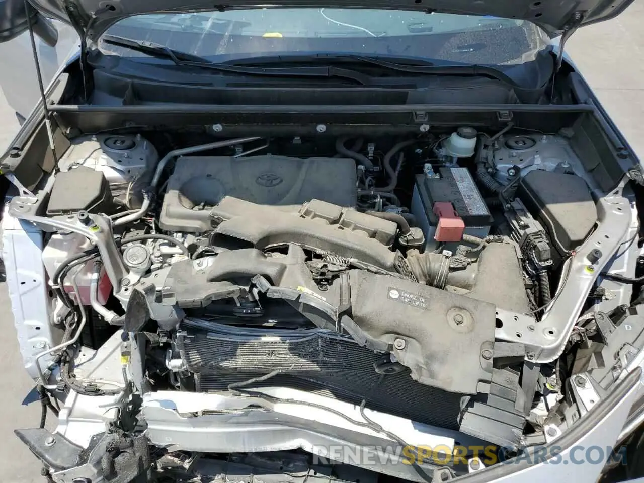7 fotografías del automóvil dañado JTMH1RFV9KD008830 TOYOTA RAV4 2019