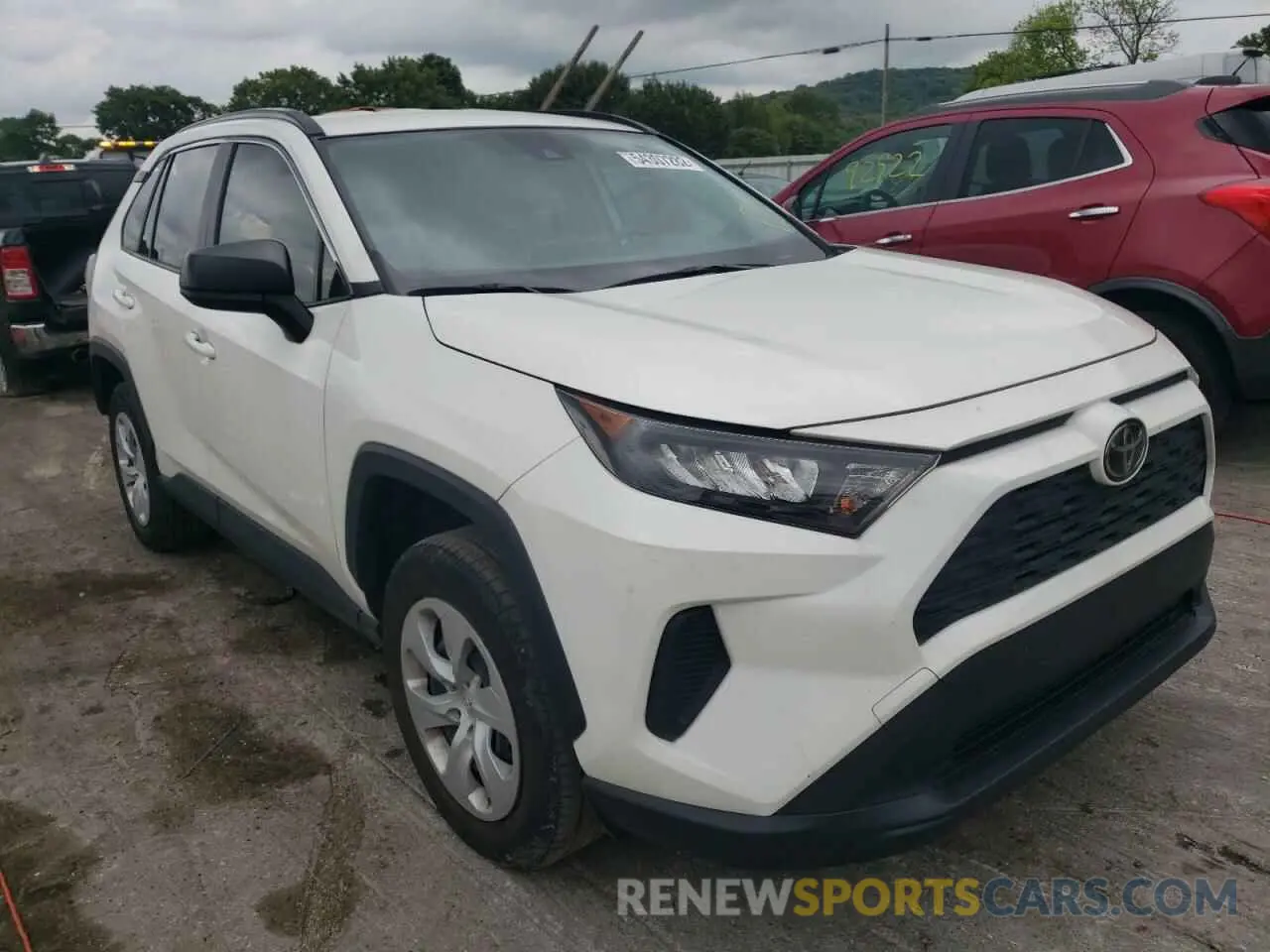 1 fotografías del automóvil dañado JTMH1RFV9KD008990 TOYOTA RAV4 2019