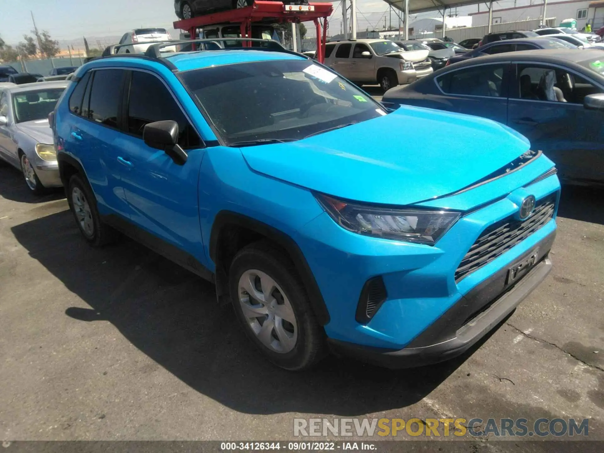 1 fotografías del automóvil dañado JTMH1RFV9KD030715 TOYOTA RAV4 2019