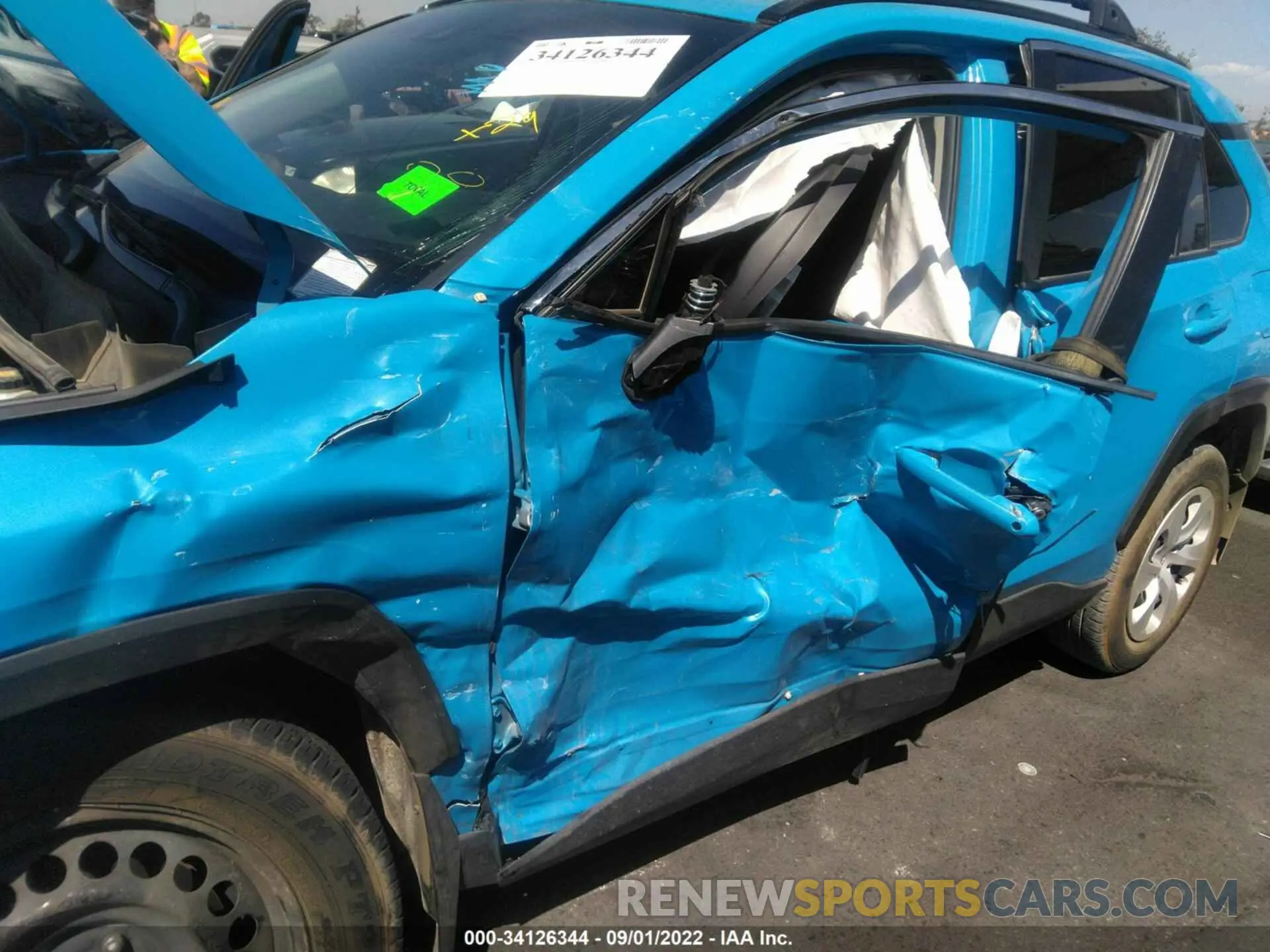 6 fotografías del automóvil dañado JTMH1RFV9KD030715 TOYOTA RAV4 2019