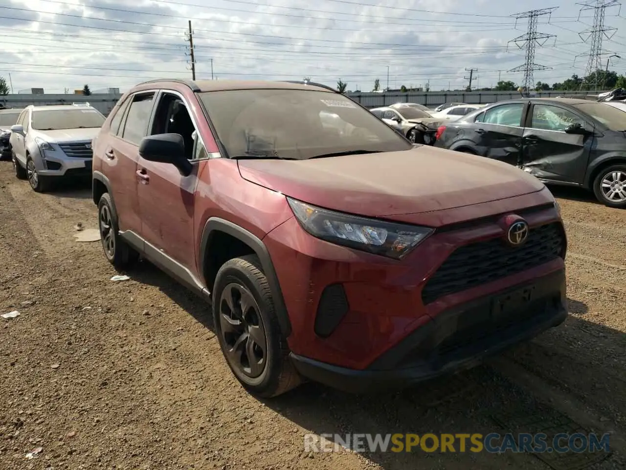 4 fotografías del automóvil dañado JTMH1RFVXKD018623 TOYOTA RAV4 2019