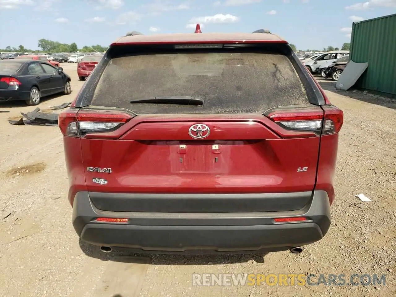 6 fotografías del automóvil dañado JTMH1RFVXKD018623 TOYOTA RAV4 2019