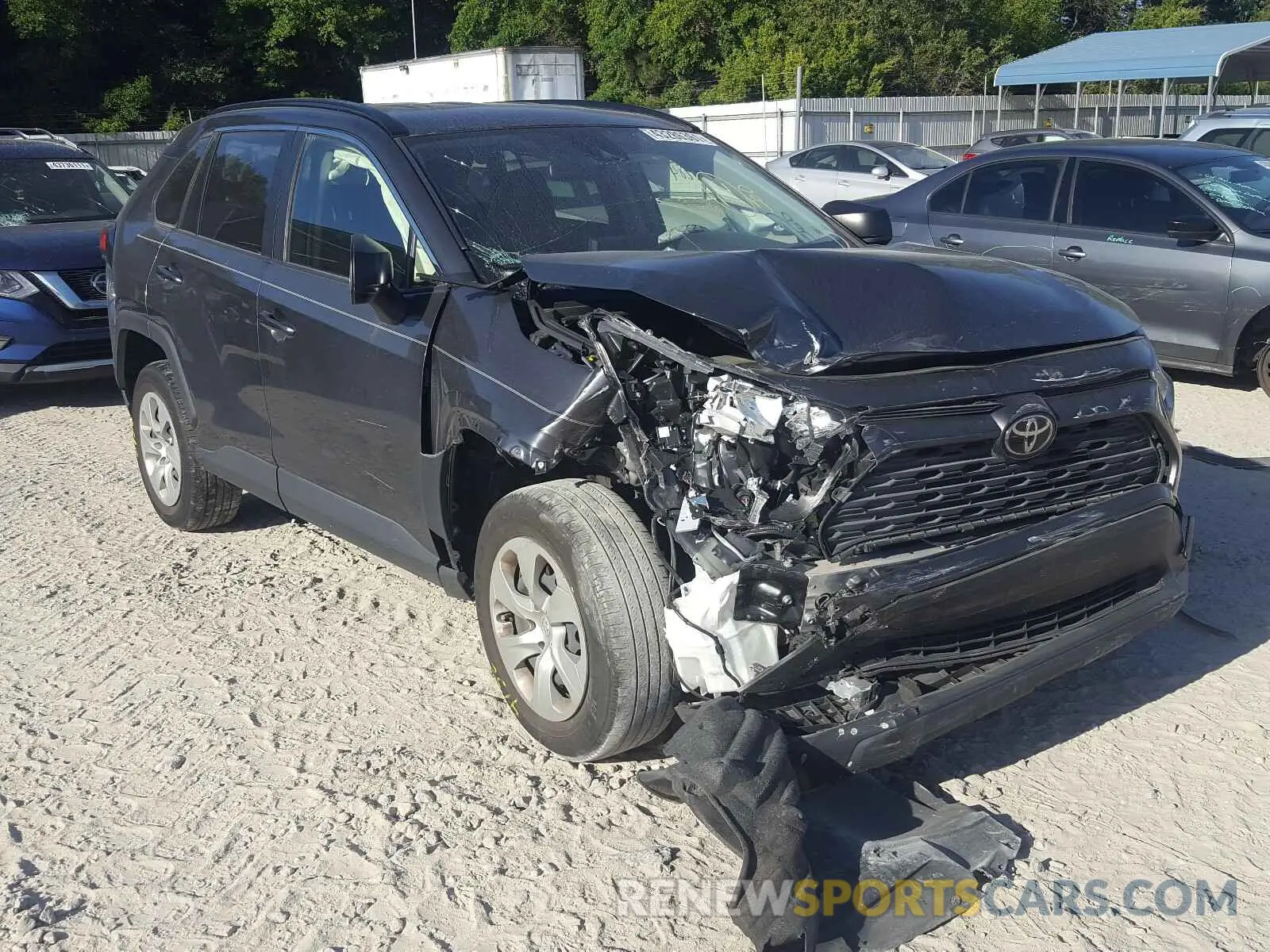 1 fotografías del automóvil dañado JTMH1RFVXKJ007591 TOYOTA RAV4 2019