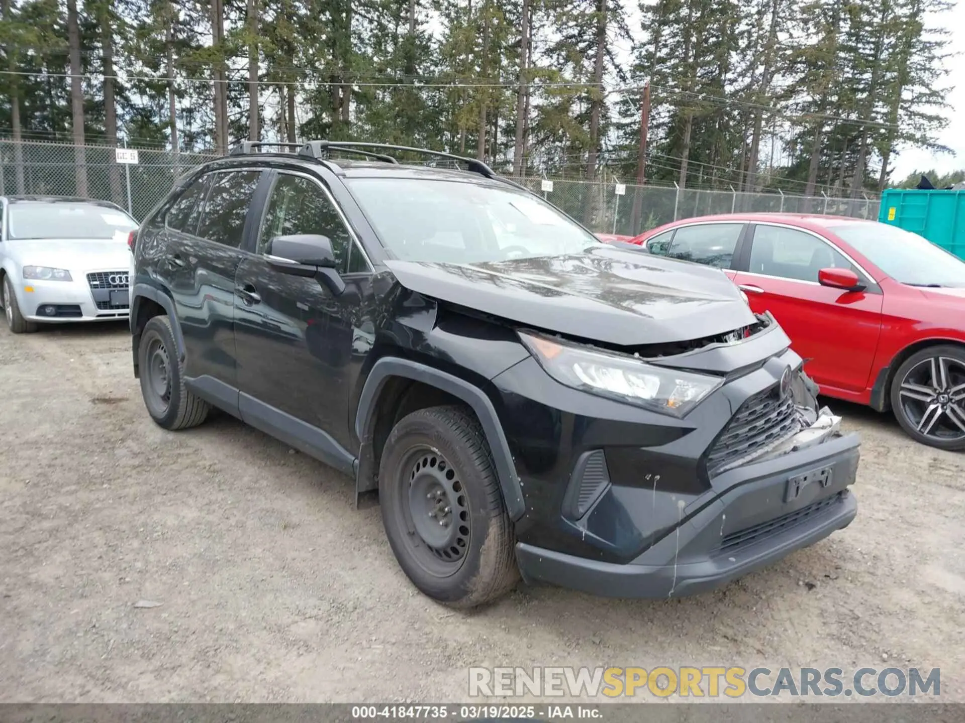 1 fotografías del automóvil dañado JTMK1RFV1KD002199 TOYOTA RAV4 2019