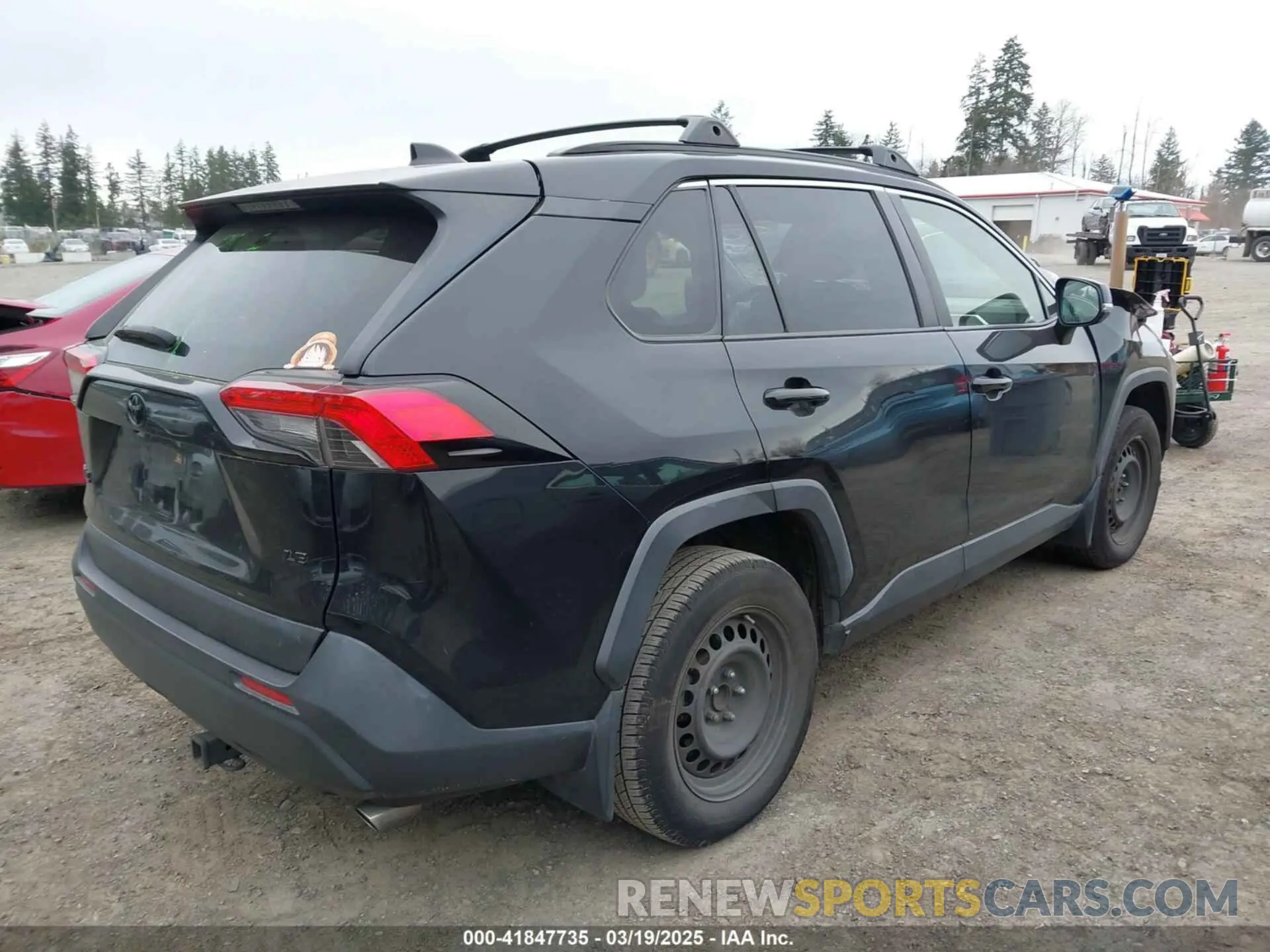 4 fotografías del automóvil dañado JTMK1RFV1KD002199 TOYOTA RAV4 2019