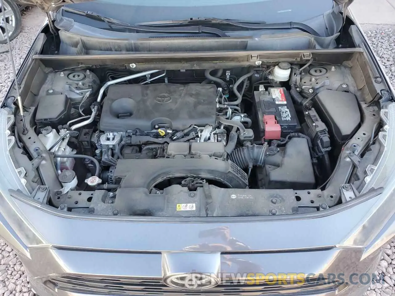 11 fotografías del automóvil dañado JTMK1RFV2KJ006439 TOYOTA RAV4 2019