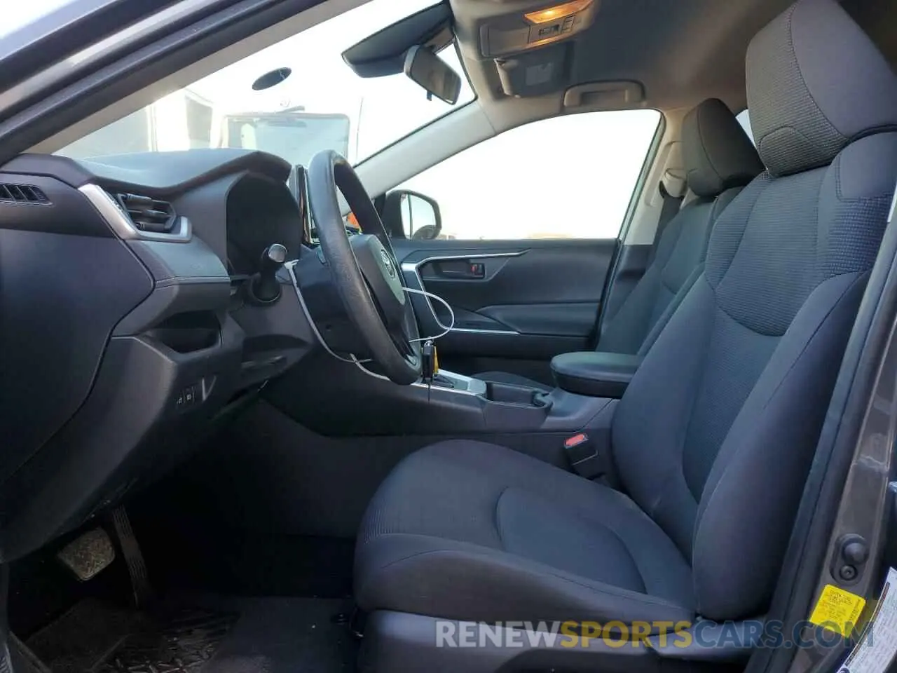 7 fotografías del automóvil dañado JTMK1RFV2KJ006439 TOYOTA RAV4 2019