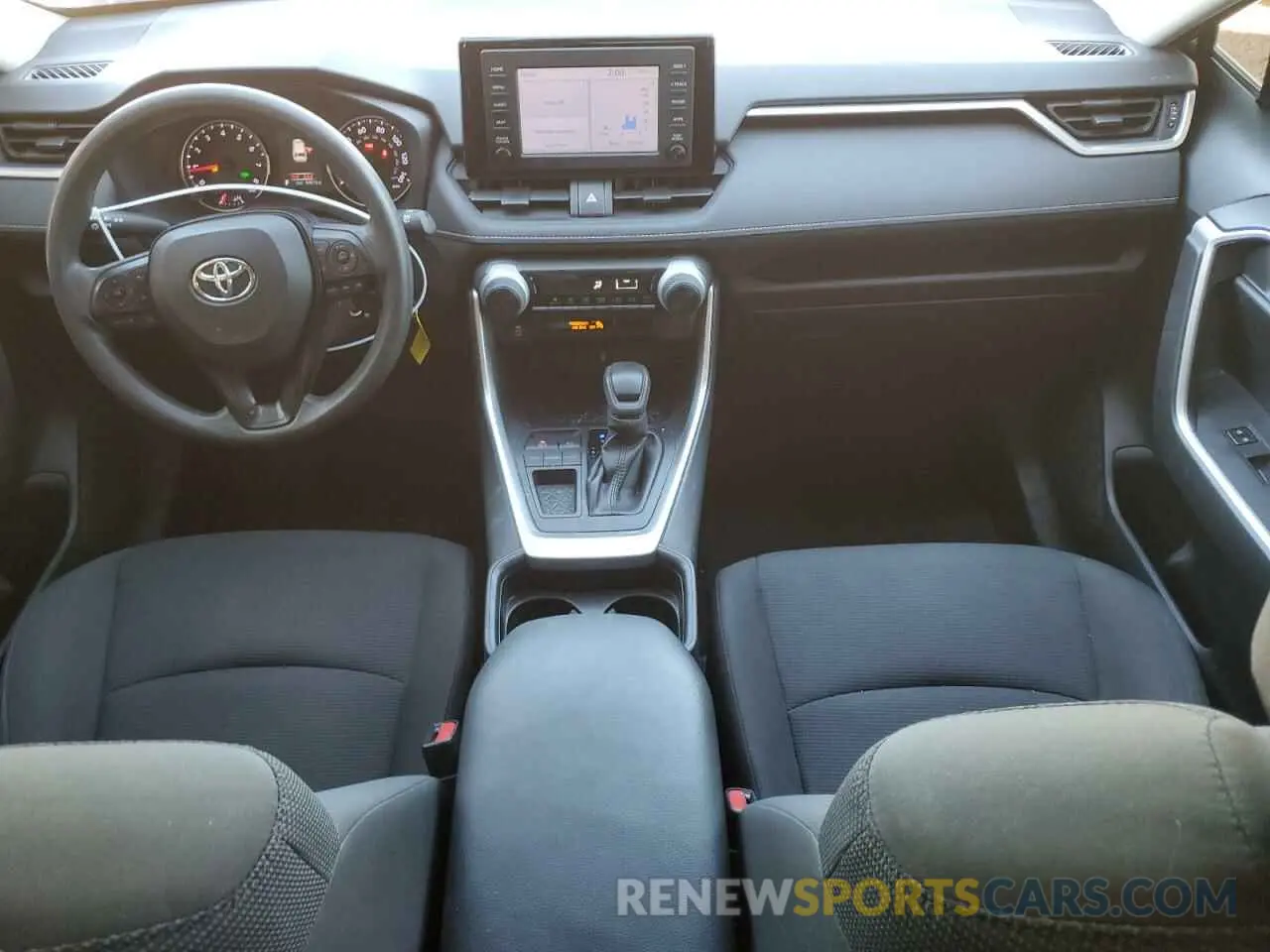 8 fotografías del automóvil dañado JTMK1RFV2KJ006439 TOYOTA RAV4 2019