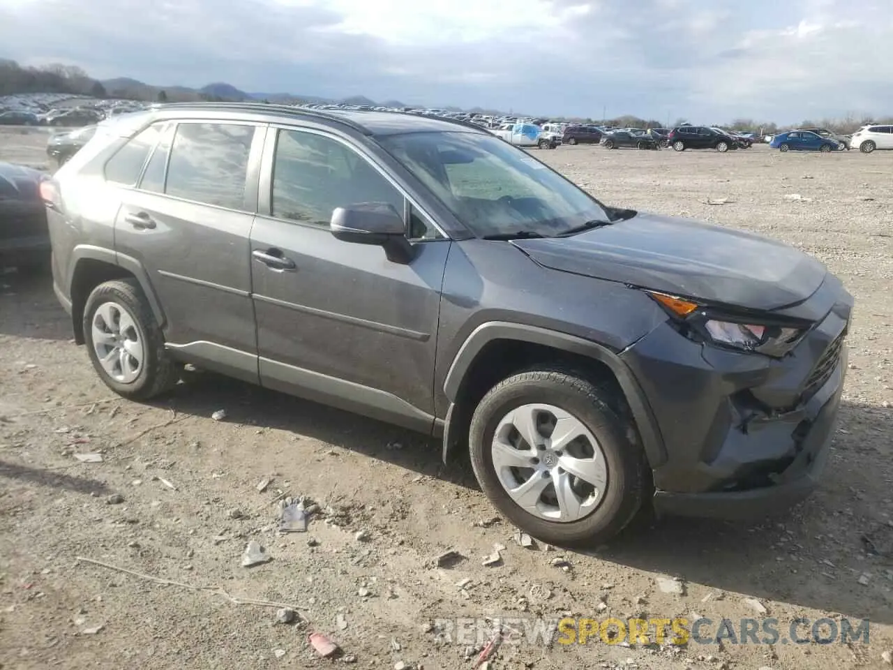 4 fotografías del automóvil dañado JTMK1RFV3KD040856 TOYOTA RAV4 2019