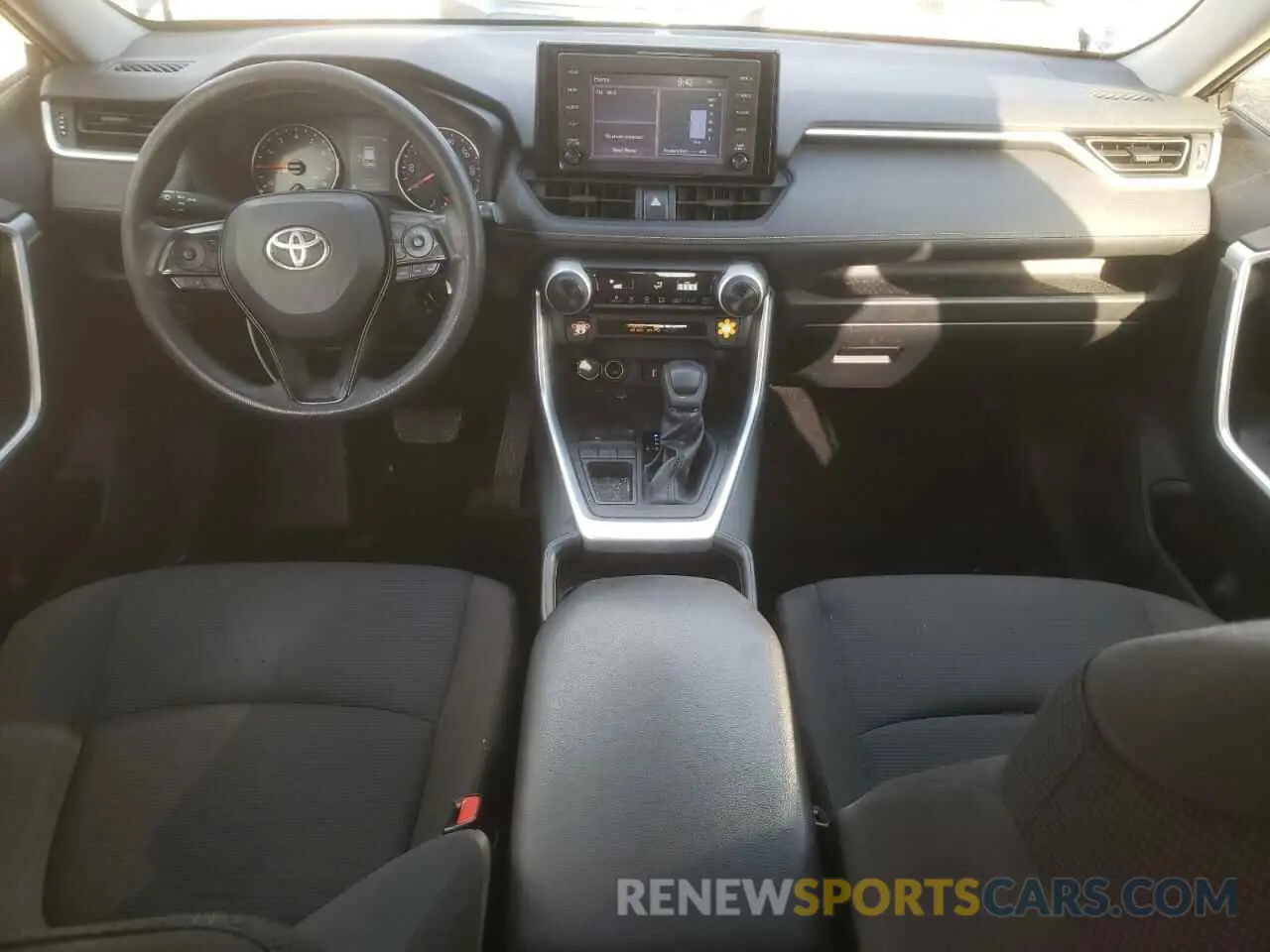 8 fotografías del automóvil dañado JTMK1RFV3KD040856 TOYOTA RAV4 2019