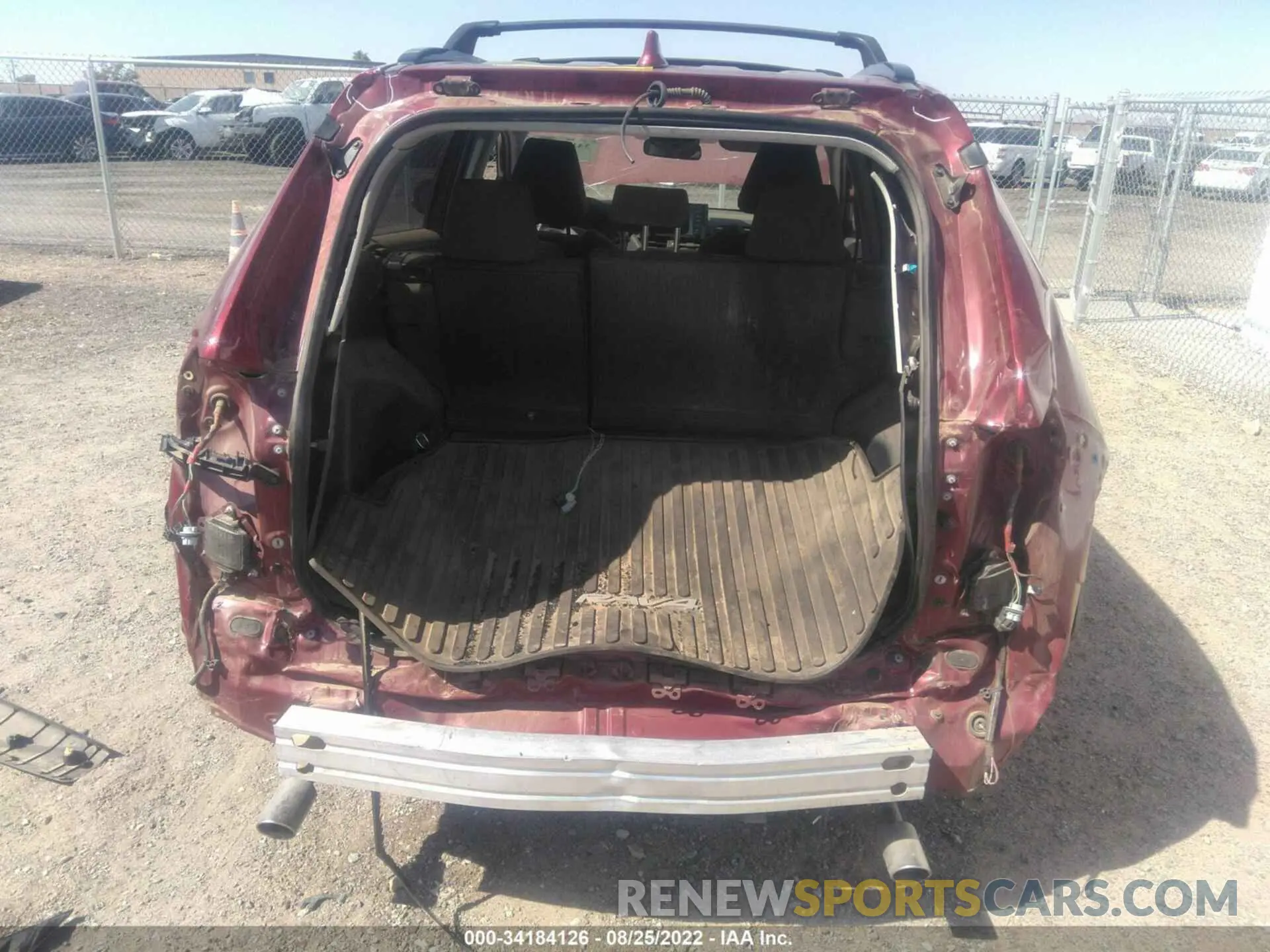 6 fotografías del automóvil dañado JTMK1RFV6KD004045 TOYOTA RAV4 2019