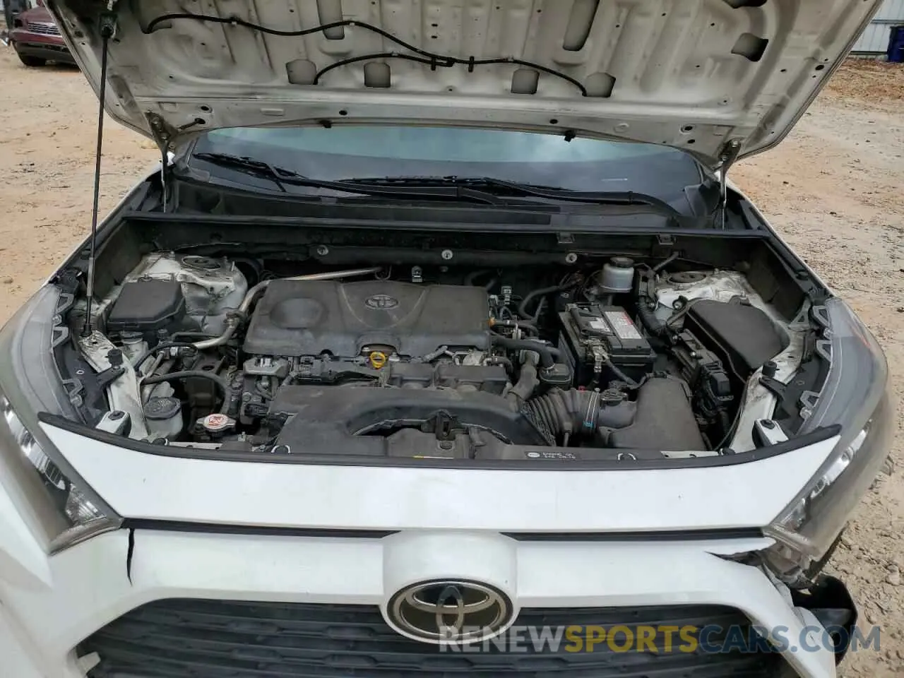 14 fotografías del automóvil dañado JTMK1RFV6KD018639 TOYOTA RAV4 2019