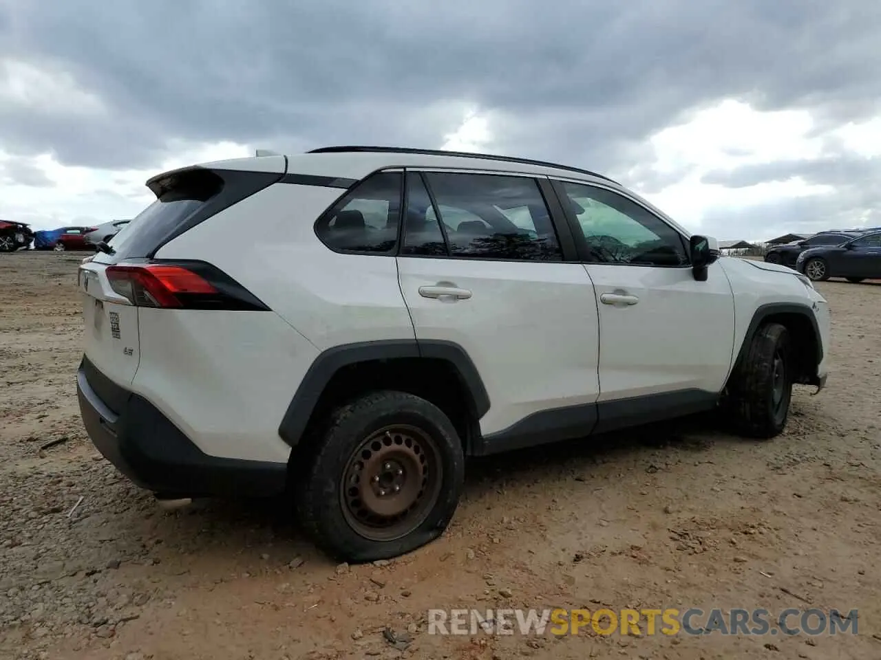 3 fotografías del automóvil dañado JTMK1RFV6KD018639 TOYOTA RAV4 2019