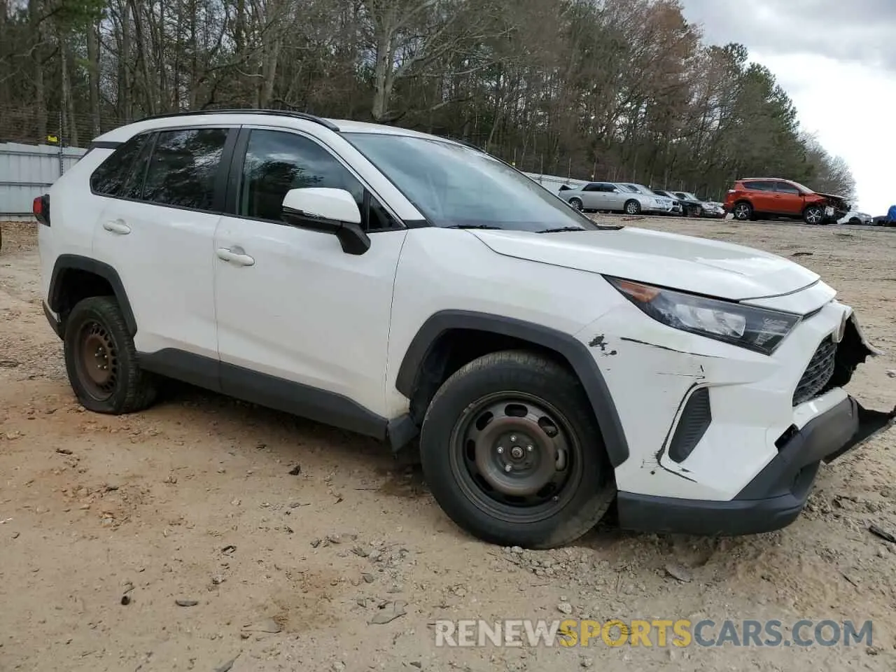4 fotografías del automóvil dañado JTMK1RFV6KD018639 TOYOTA RAV4 2019