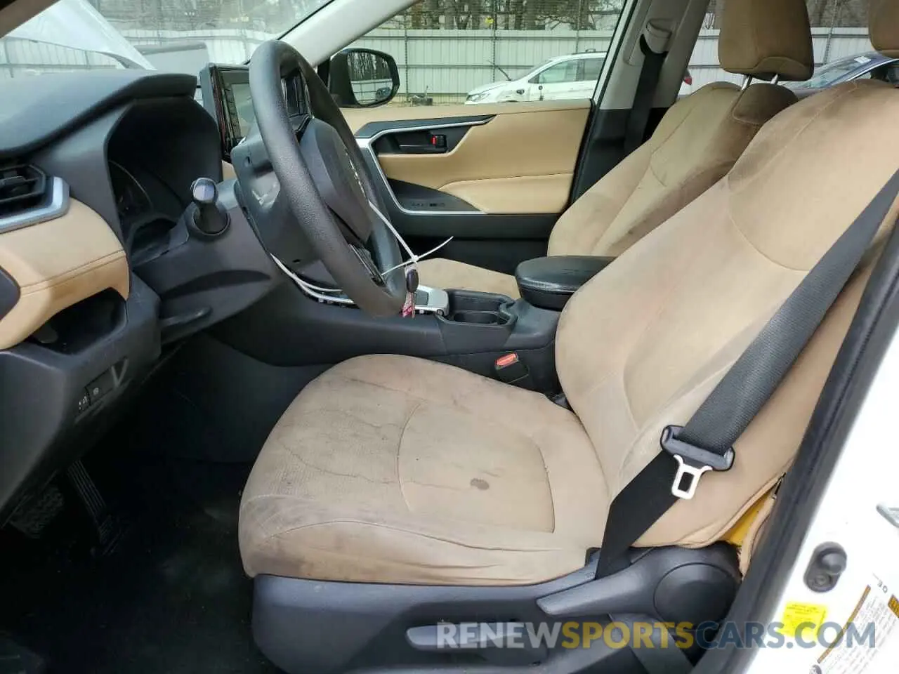 7 fotografías del automóvil dañado JTMK1RFV6KD018639 TOYOTA RAV4 2019