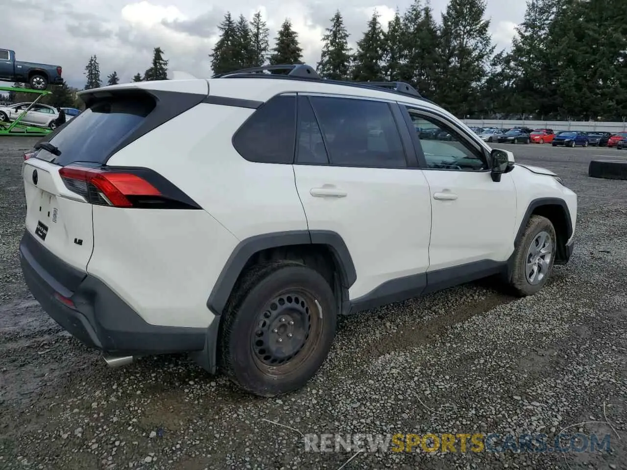 3 fotografías del automóvil dañado JTMK1RFV6KJ002619 TOYOTA RAV4 2019