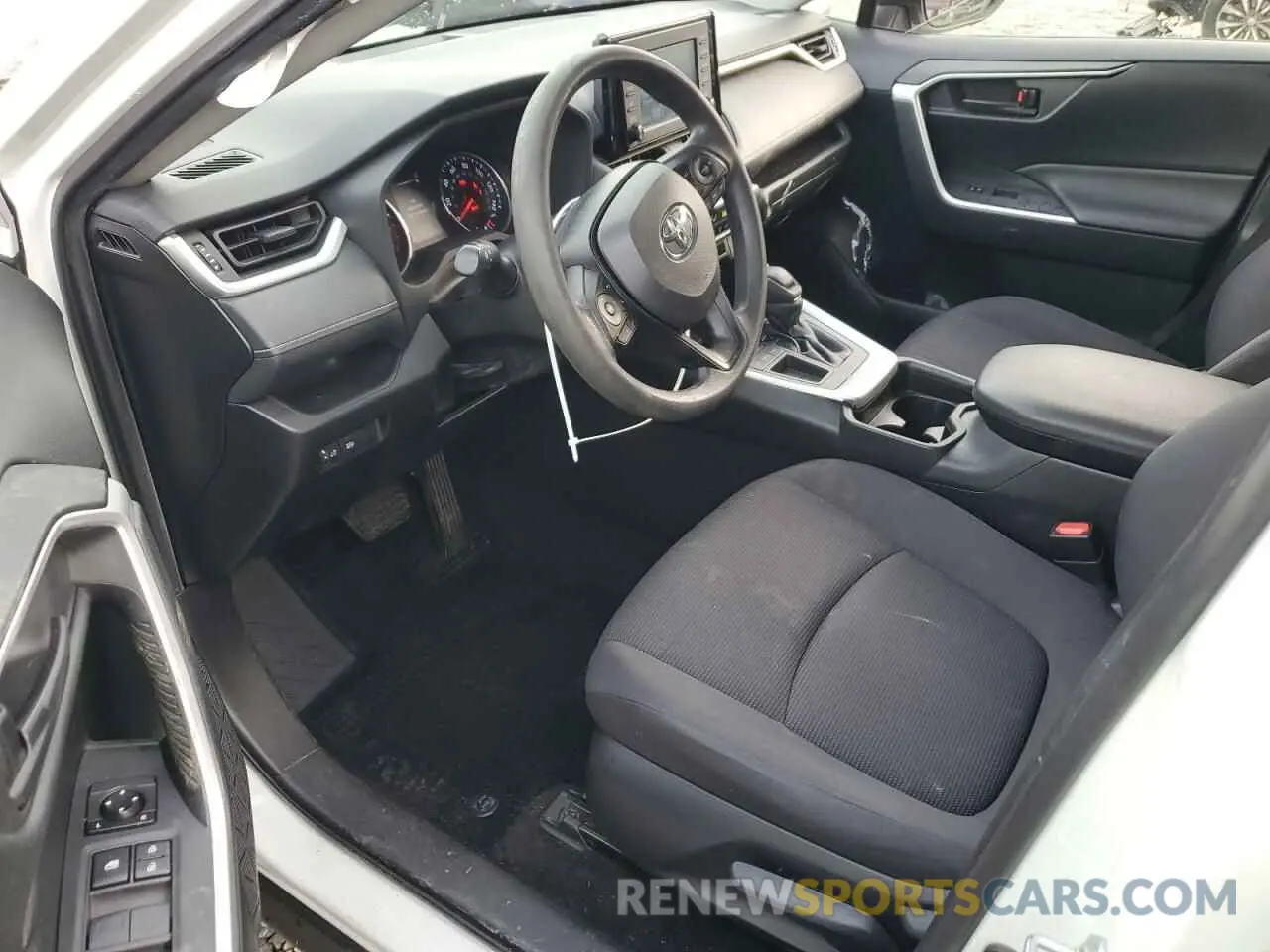 8 fotografías del automóvil dañado JTMK1RFV6KJ002619 TOYOTA RAV4 2019