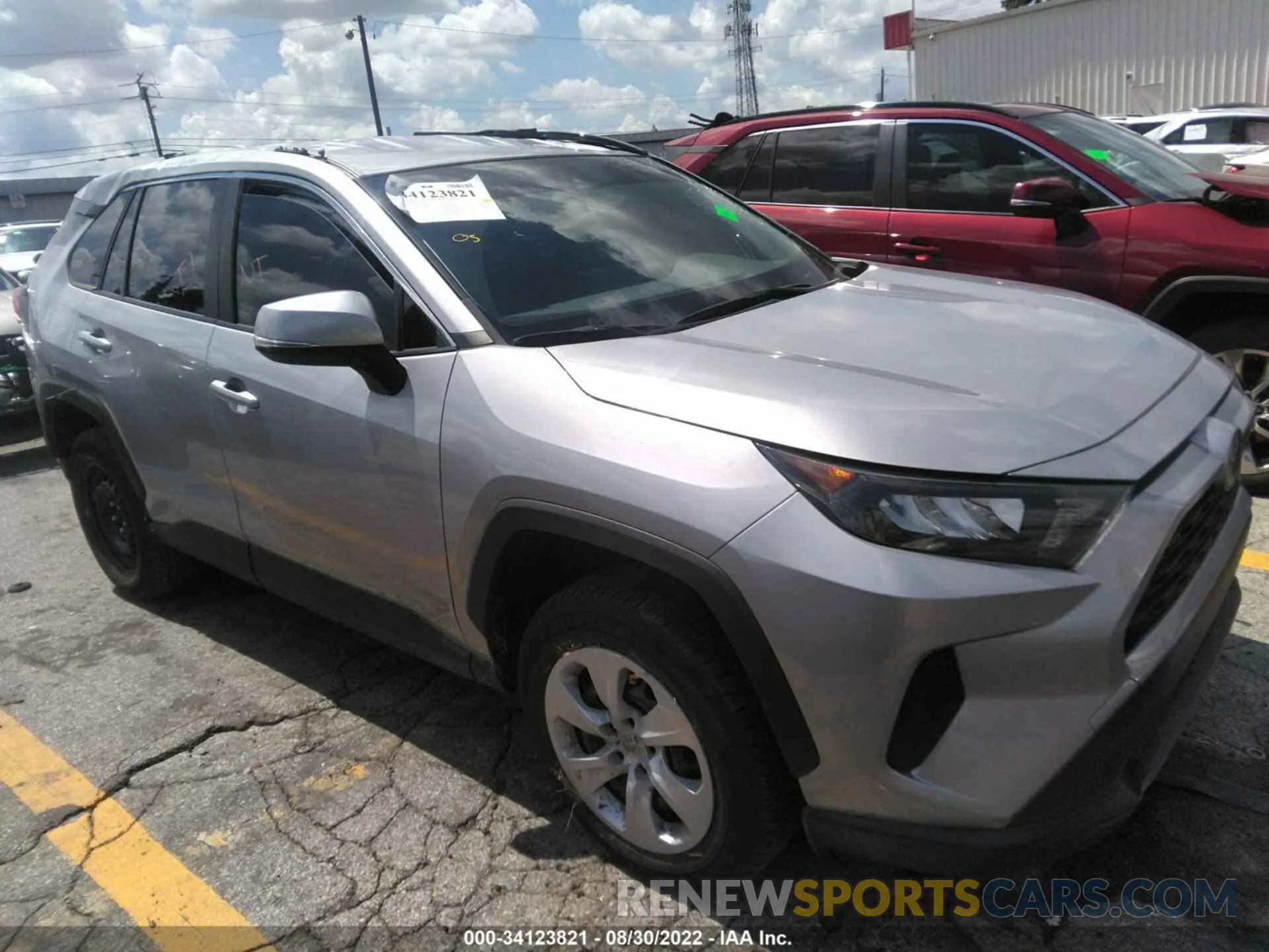 1 fotografías del automóvil dañado JTMK1RFVXKD034522 TOYOTA RAV4 2019