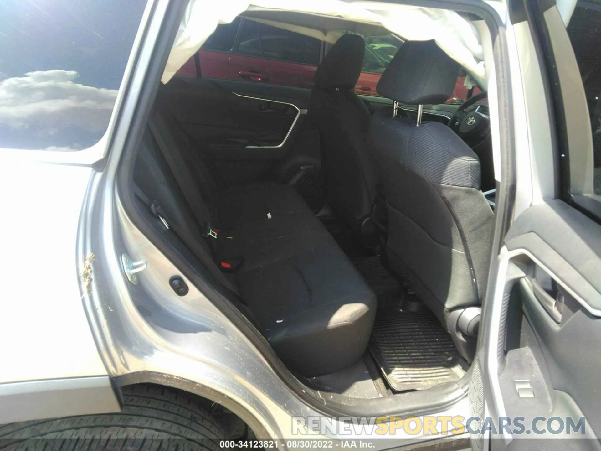 8 fotografías del automóvil dañado JTMK1RFVXKD034522 TOYOTA RAV4 2019