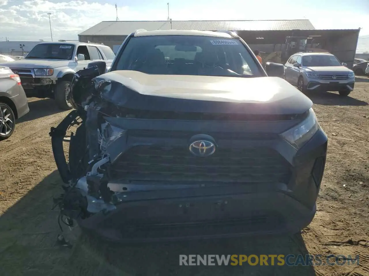 5 fotografías del automóvil dañado JTMLWRFV3KD021567 TOYOTA RAV4 2019