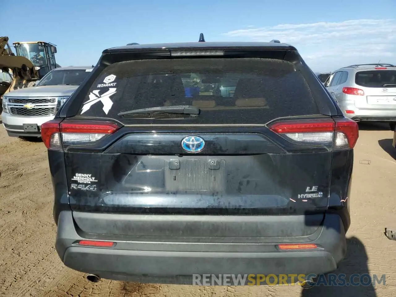 6 fotografías del automóvil dañado JTMLWRFV3KD021567 TOYOTA RAV4 2019