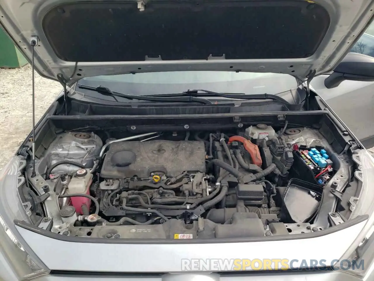 12 fotografías del automóvil dañado JTMLWRFV5KD513338 TOYOTA RAV4 2019