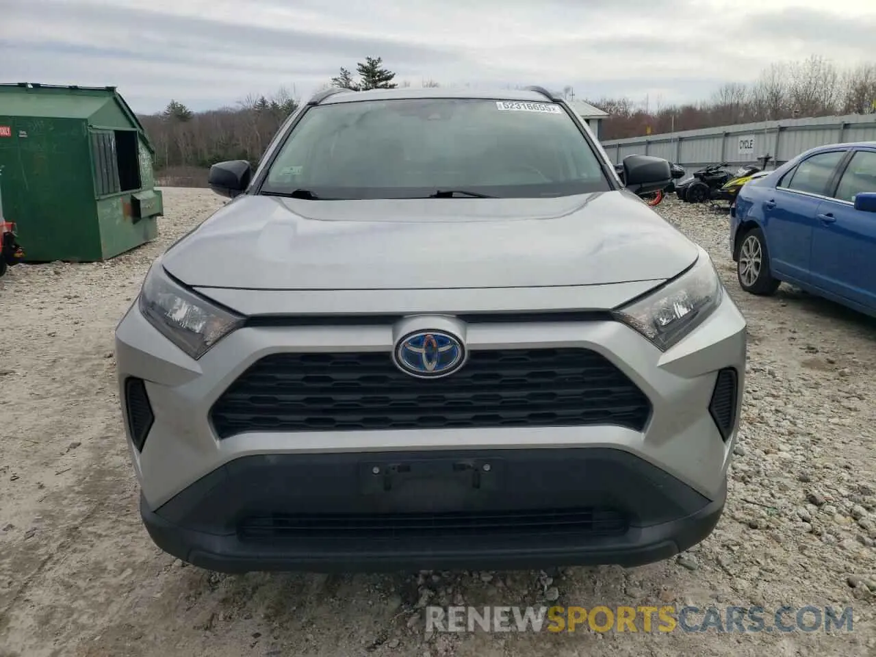 5 fotografías del automóvil dañado JTMLWRFV5KD513338 TOYOTA RAV4 2019