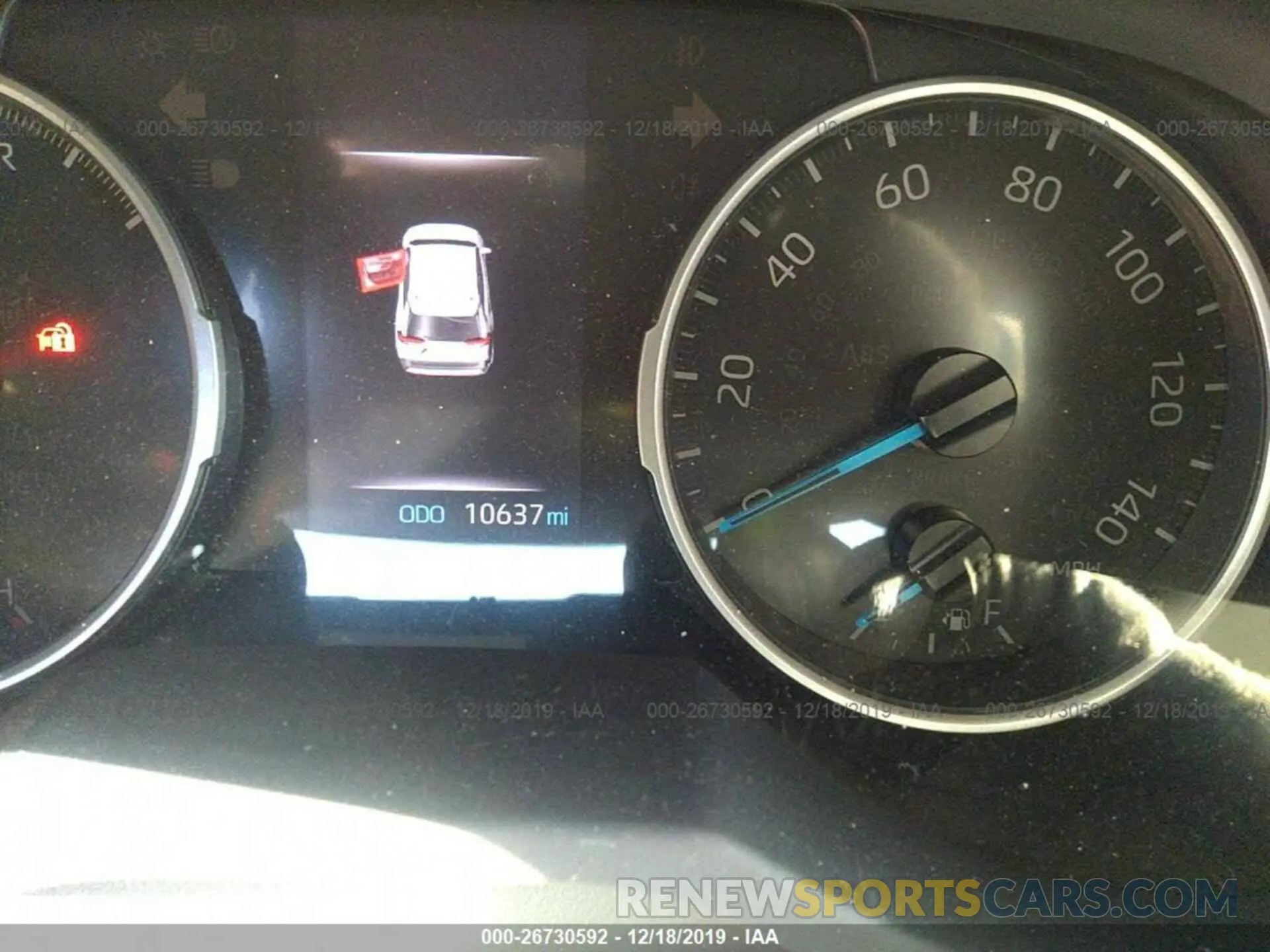 7 fotografías del automóvil dañado JTMLWRFV6KD008067 TOYOTA RAV4 2019