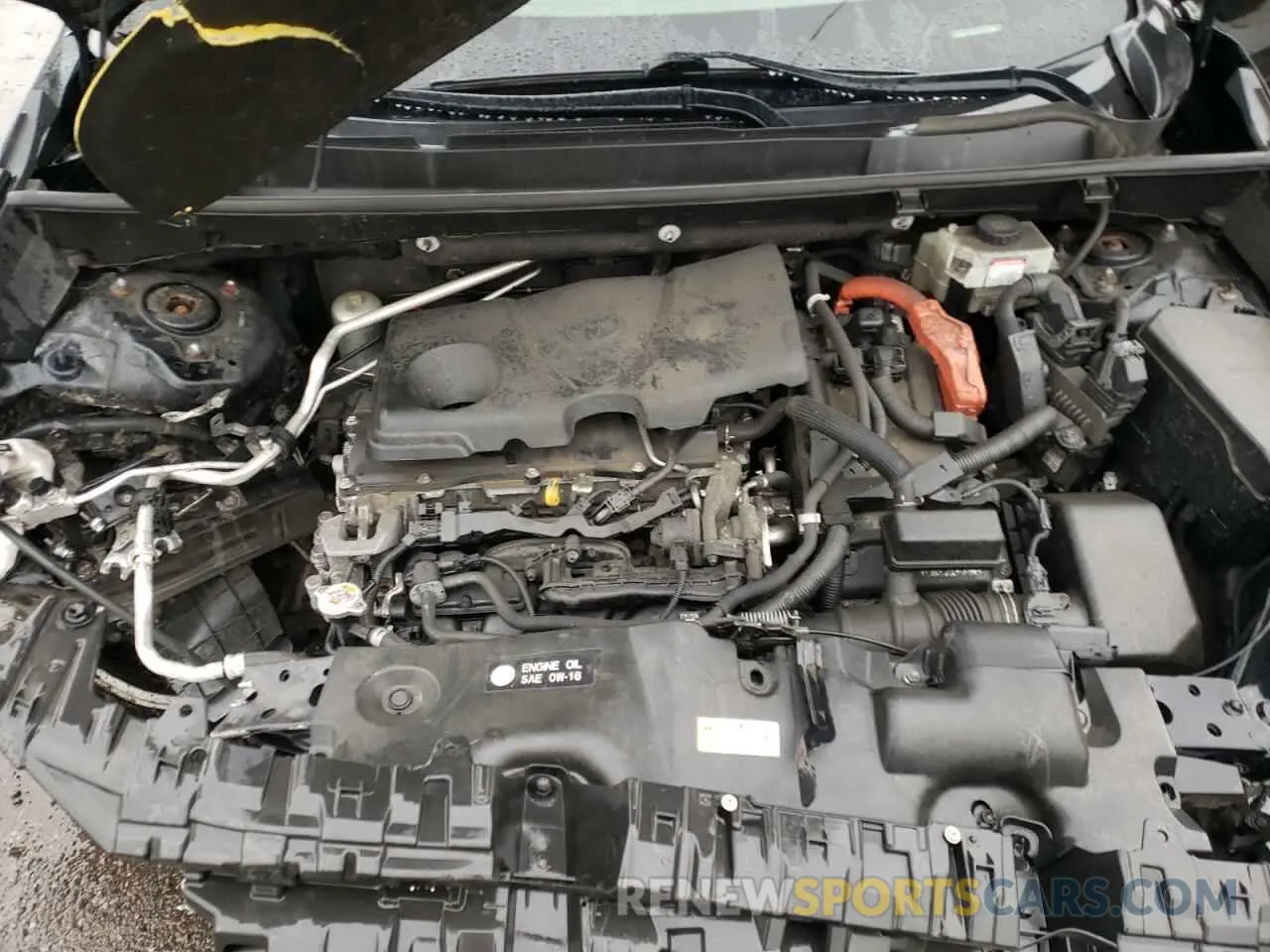 7 fotografías del automóvil dañado JTMMWRFV2KD008099 TOYOTA RAV4 2019