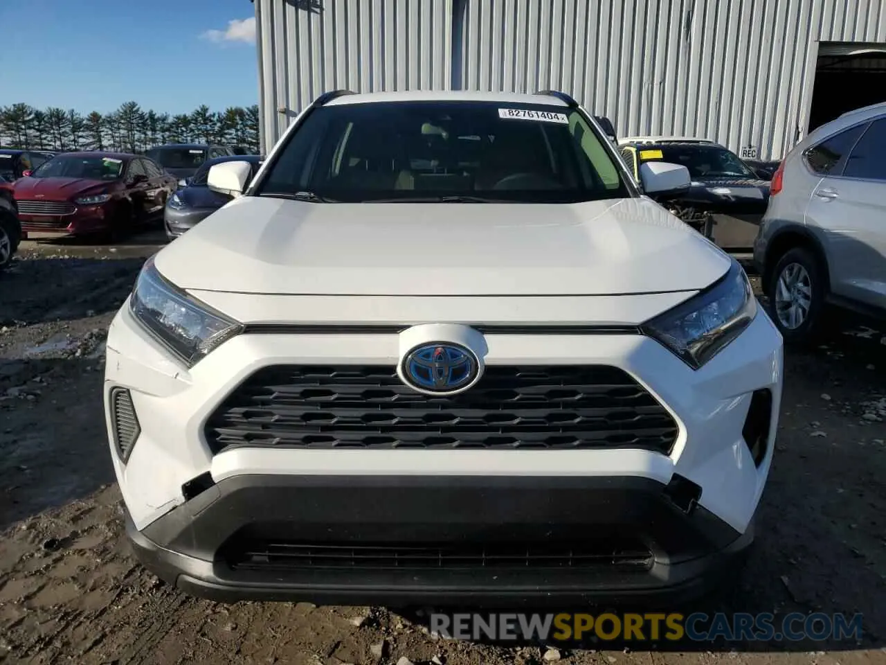 5 fotografías del automóvil dañado JTMMWRFV3KD029432 TOYOTA RAV4 2019