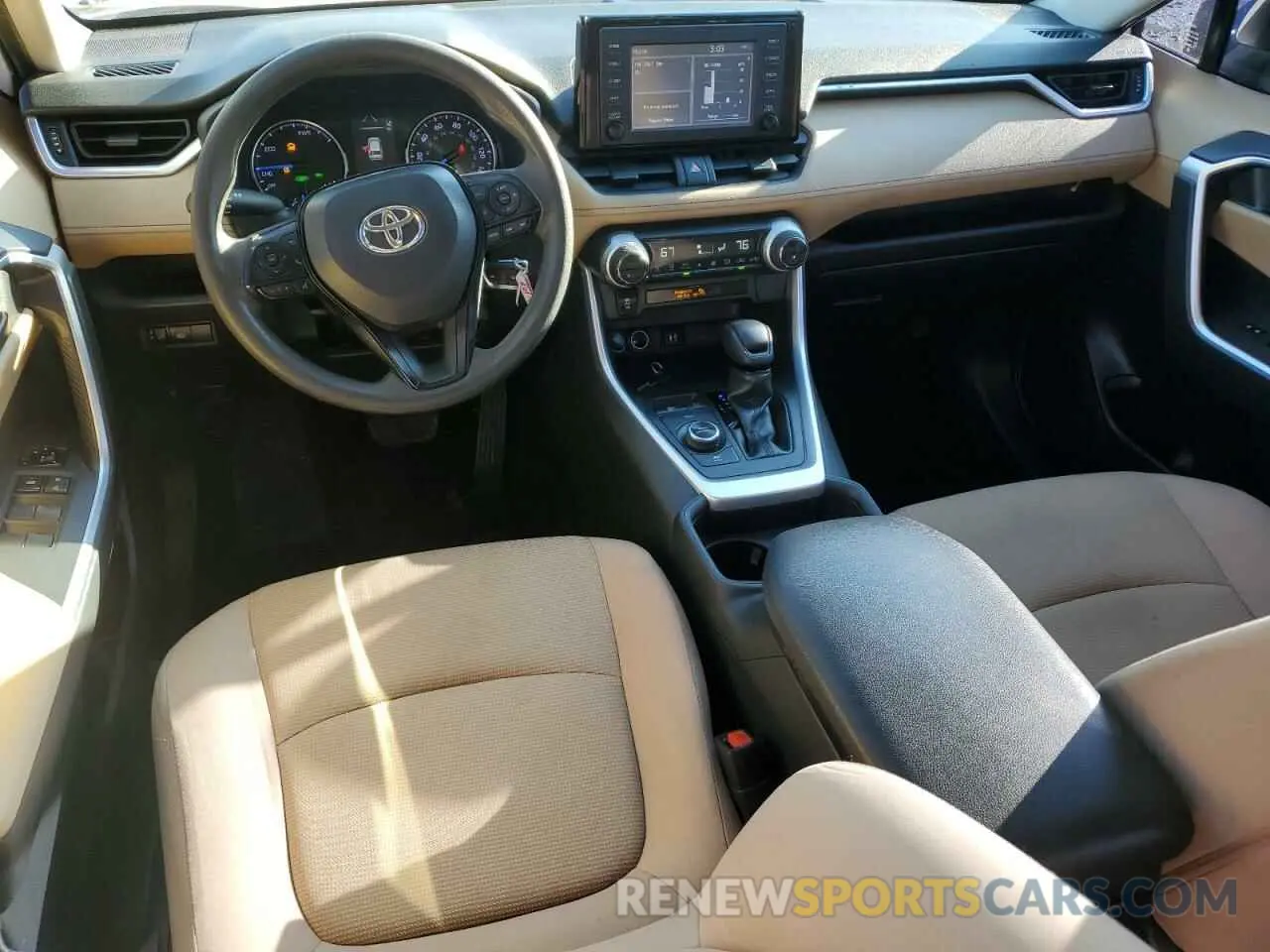 8 fotografías del automóvil dañado JTMMWRFV3KD029432 TOYOTA RAV4 2019