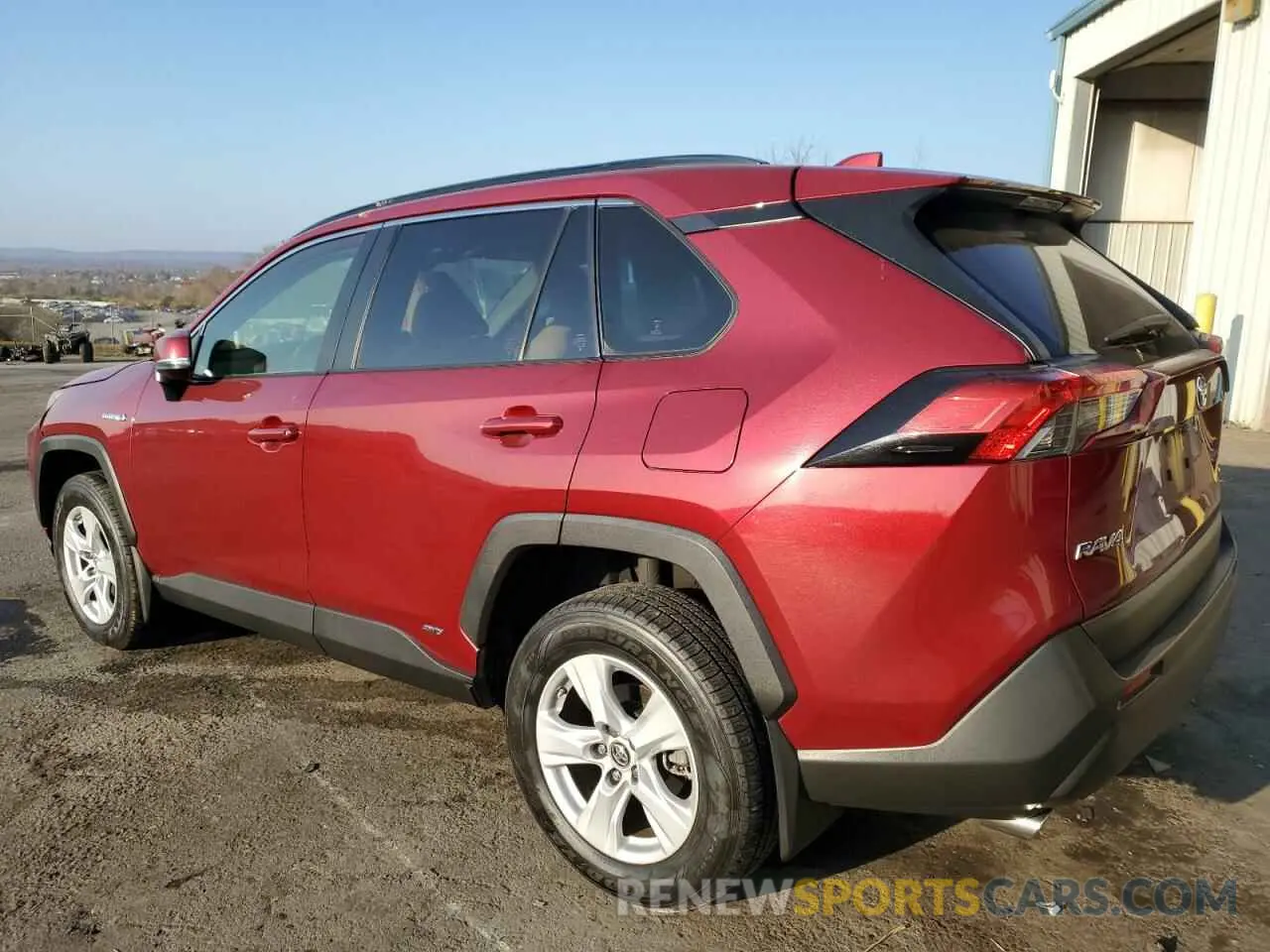 2 fotografías del automóvil dañado JTMMWRFV4KD002997 TOYOTA RAV4 2019