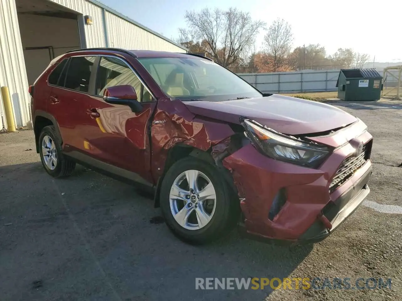 4 fotografías del automóvil dañado JTMMWRFV4KD002997 TOYOTA RAV4 2019
