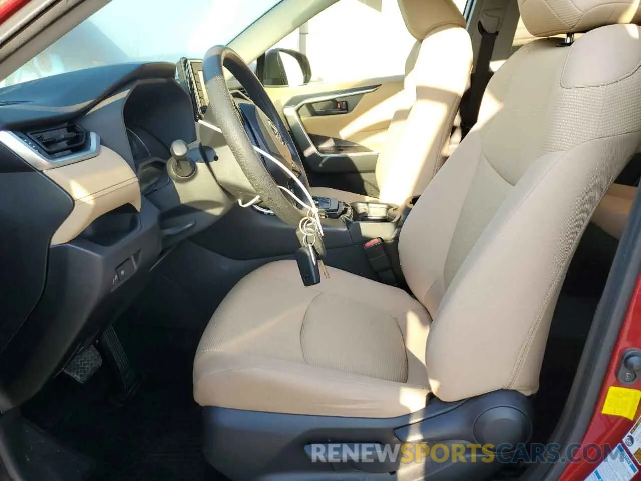 7 fotografías del automóvil dañado JTMMWRFV4KD002997 TOYOTA RAV4 2019