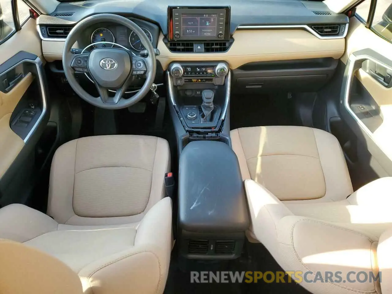 8 fotografías del automóvil dañado JTMMWRFV4KD002997 TOYOTA RAV4 2019