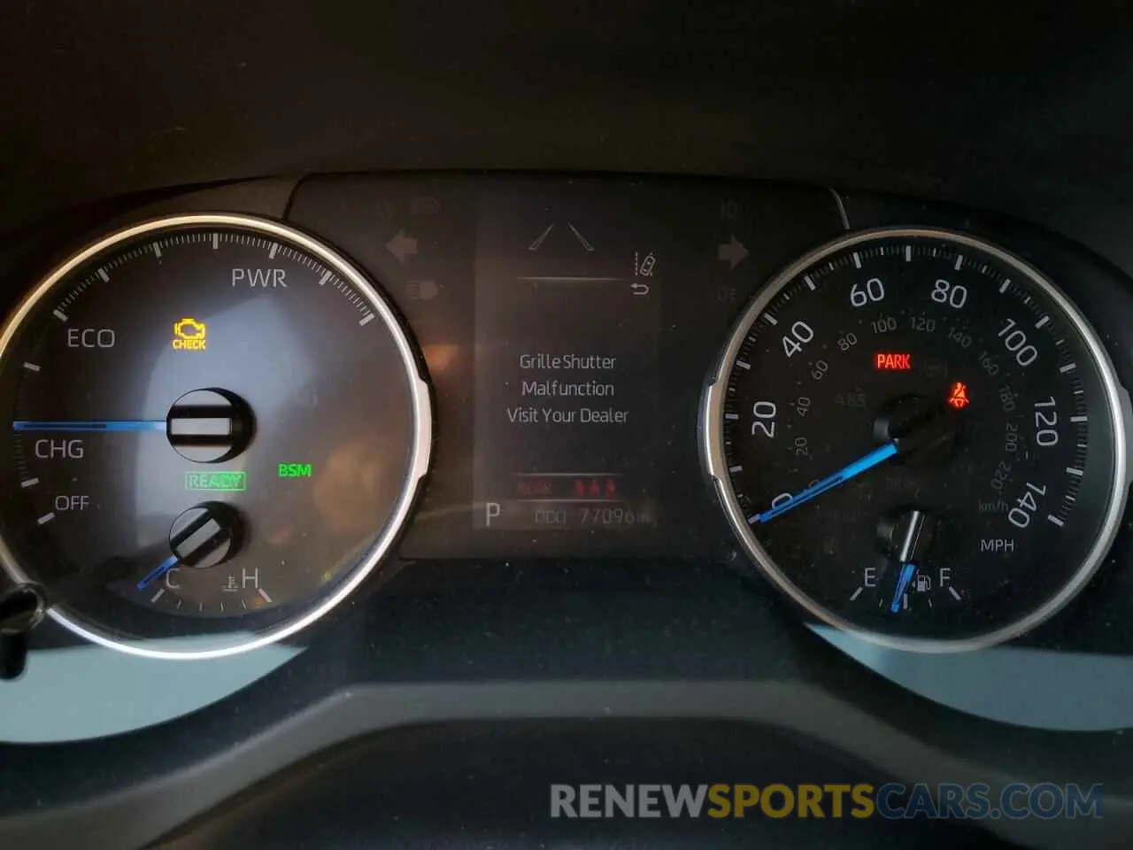 9 fotografías del automóvil dañado JTMMWRFV4KD002997 TOYOTA RAV4 2019