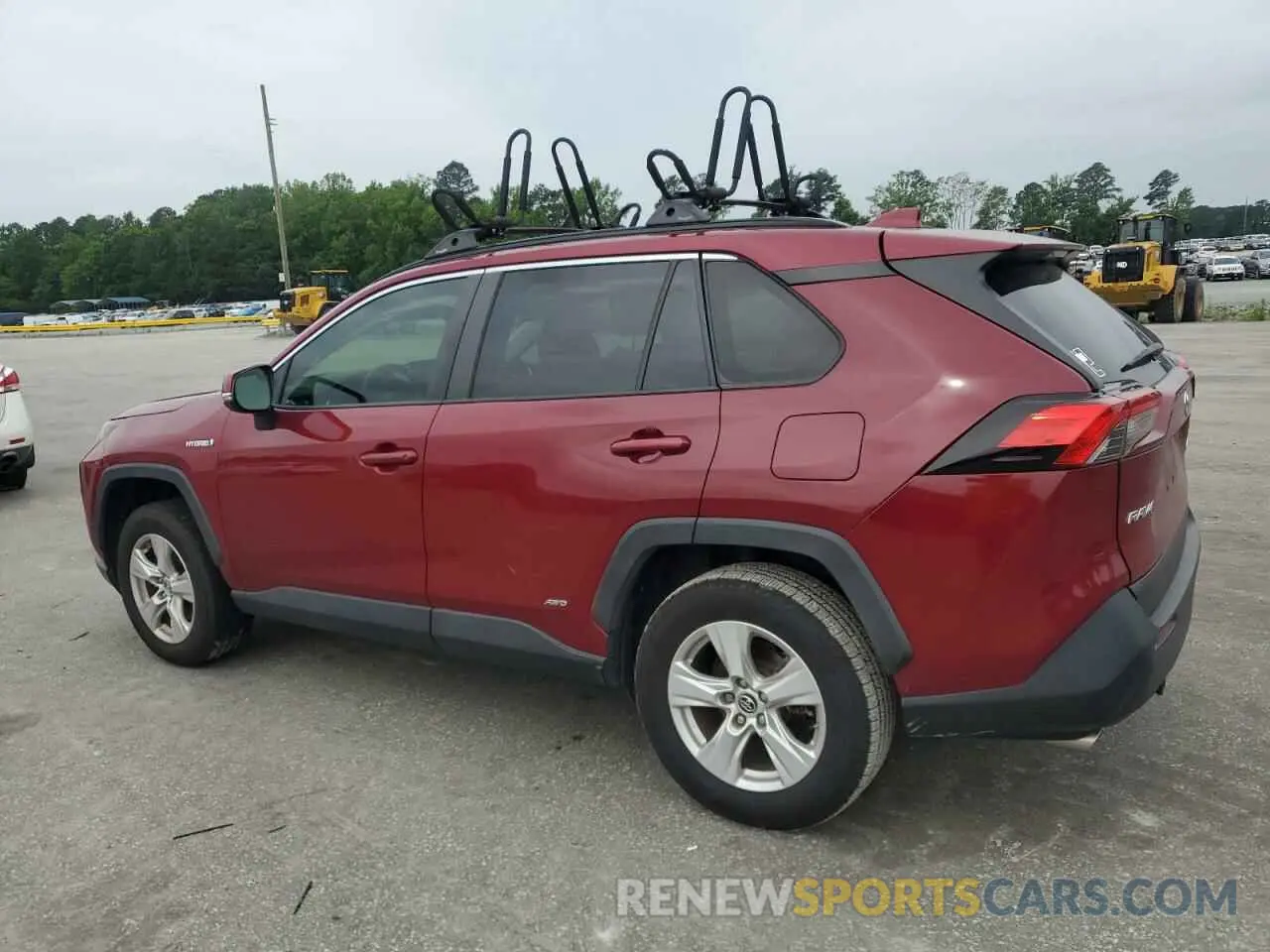 2 fotografías del automóvil dañado JTMMWRFV8KD002940 TOYOTA RAV4 2019