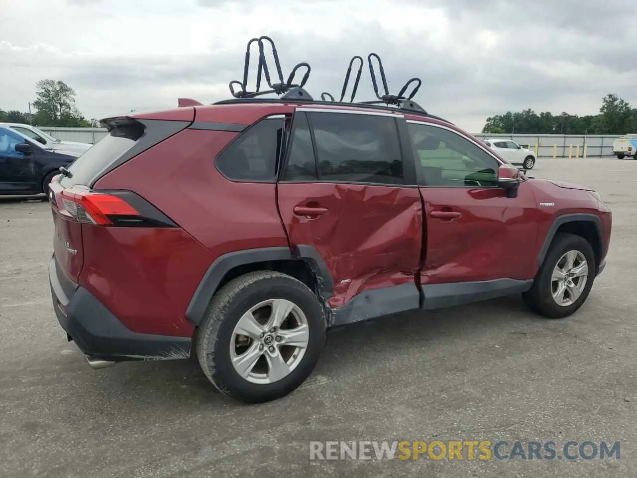 3 fotografías del automóvil dañado JTMMWRFV8KD002940 TOYOTA RAV4 2019