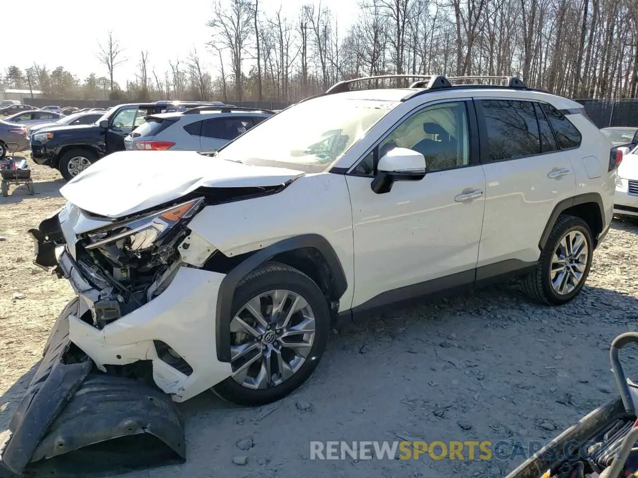 1 fotografías del automóvil dañado JTMN1RFV0KD014972 TOYOTA RAV4 2019