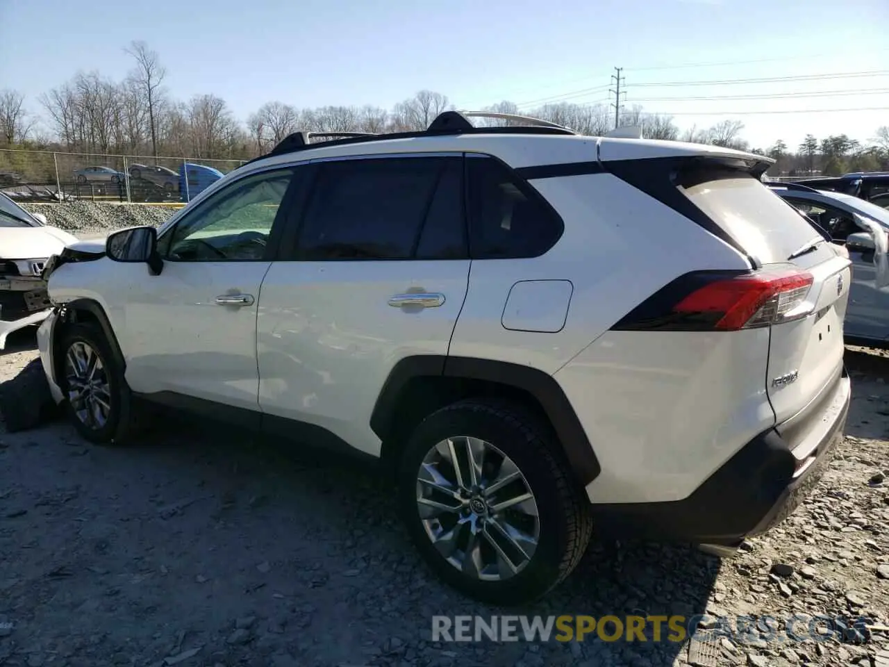 2 fotografías del automóvil dañado JTMN1RFV0KD014972 TOYOTA RAV4 2019