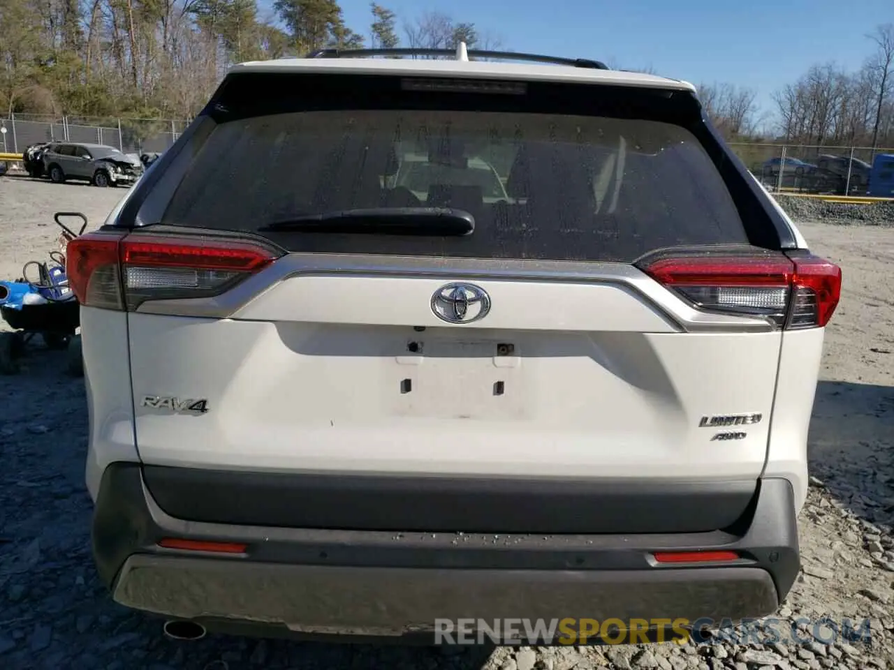 6 fotografías del automóvil dañado JTMN1RFV0KD014972 TOYOTA RAV4 2019