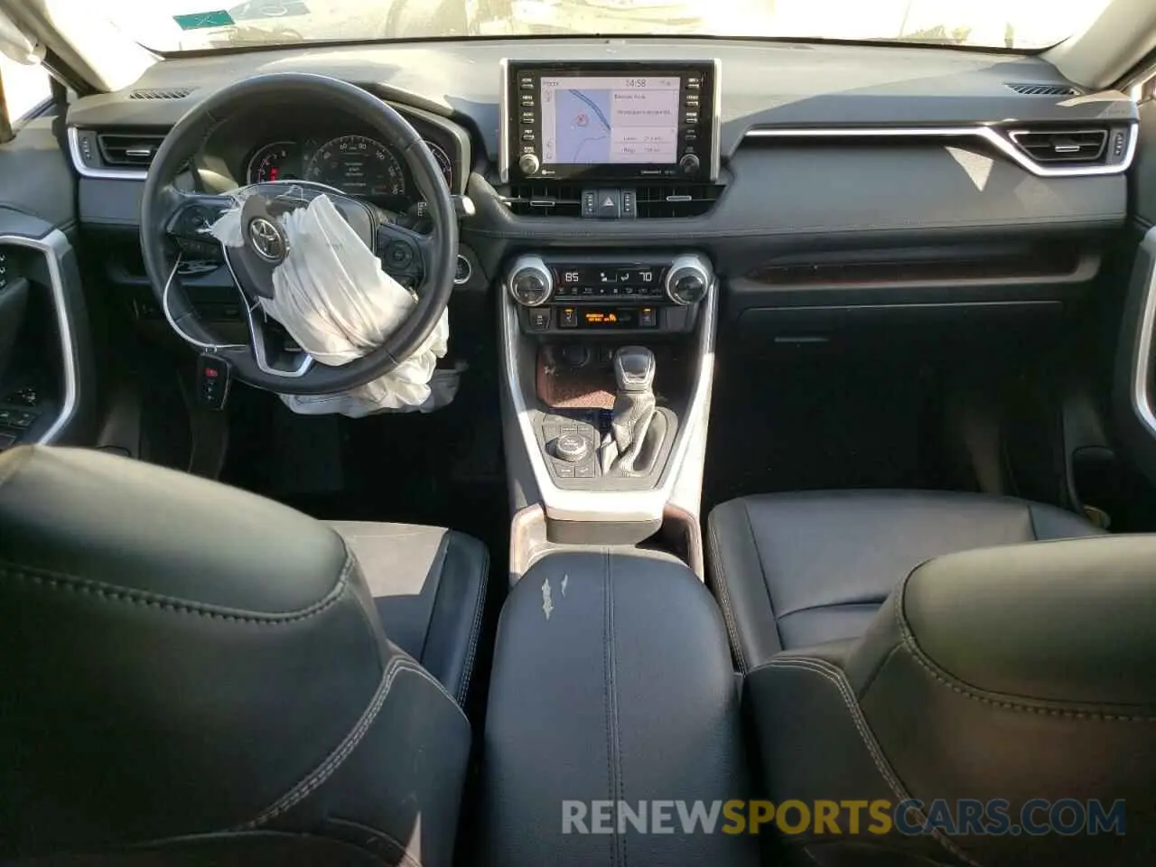8 fotografías del automóvil dañado JTMN1RFV0KD014972 TOYOTA RAV4 2019