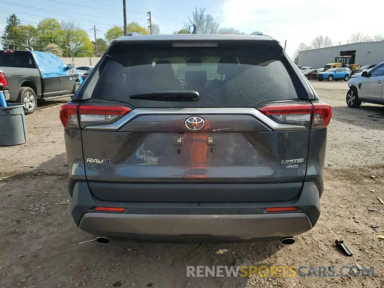 6 fotografías del automóvil dañado JTMN1RFV0KD501962 TOYOTA RAV4 2019