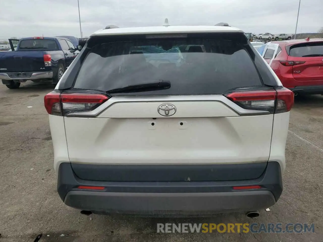 6 fotografías del automóvil dañado JTMN1RFV0KD515487 TOYOTA RAV4 2019