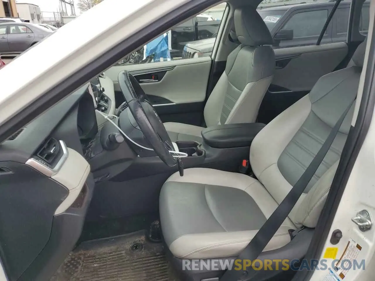 7 fotografías del automóvil dañado JTMN1RFV0KD515487 TOYOTA RAV4 2019