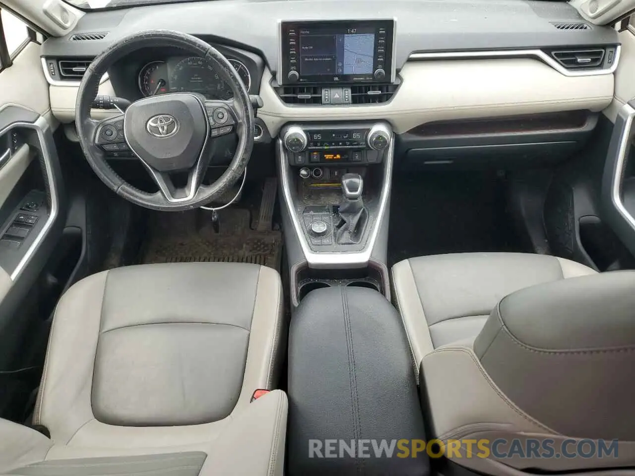 8 fotografías del automóvil dañado JTMN1RFV0KD515487 TOYOTA RAV4 2019