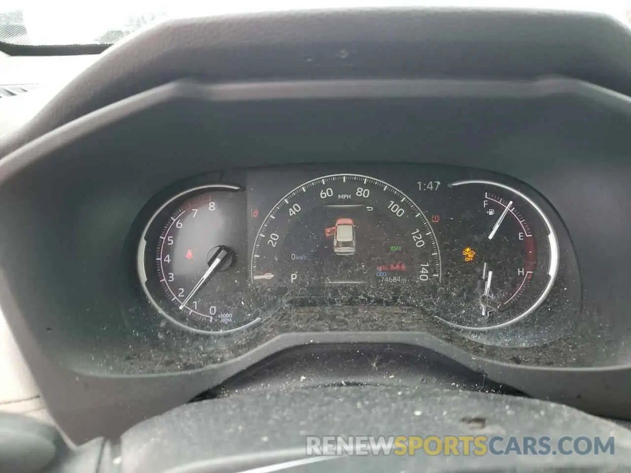 9 fotografías del automóvil dañado JTMN1RFV0KD515487 TOYOTA RAV4 2019