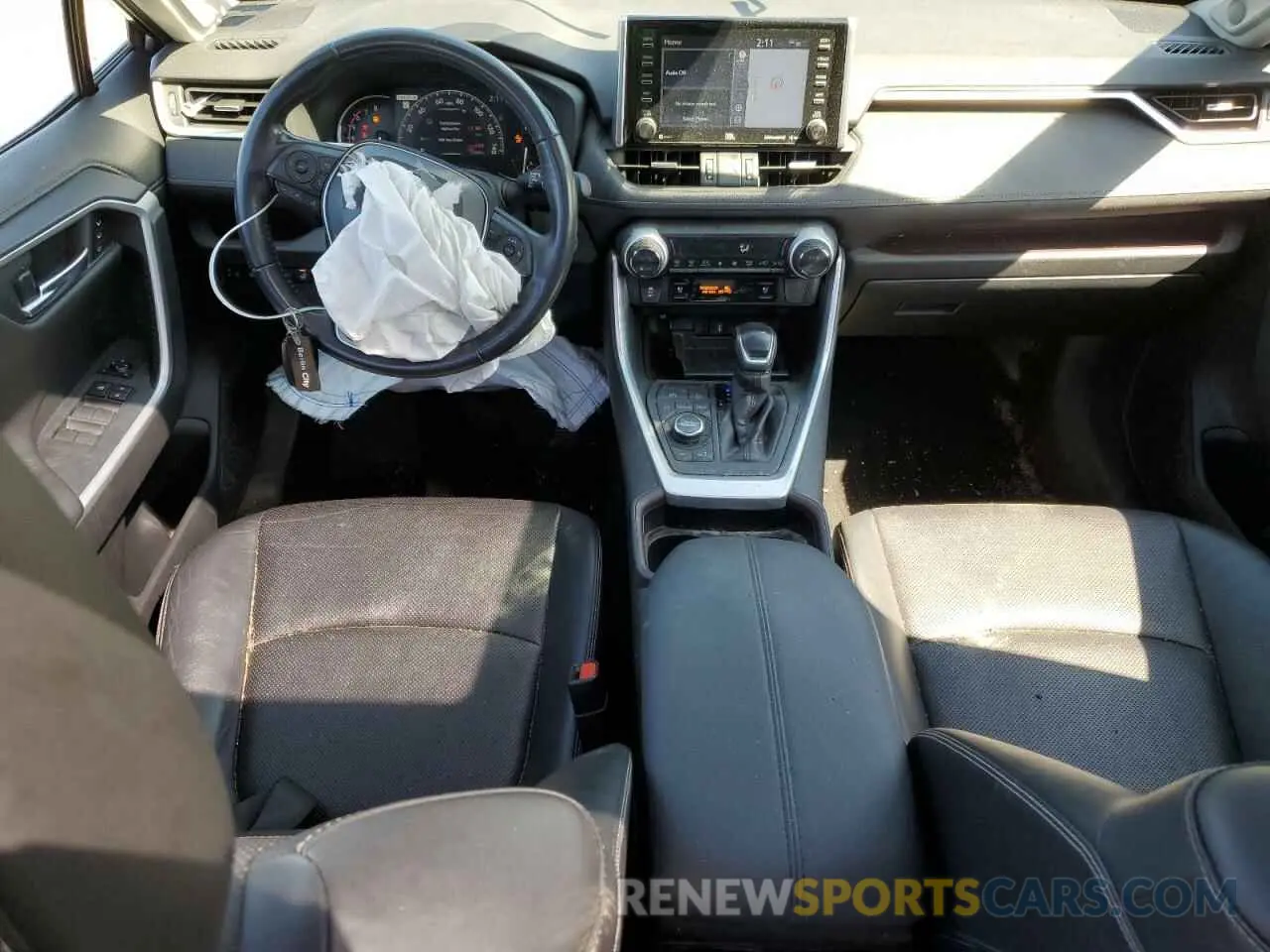 8 fotografías del automóvil dañado JTMN1RFV0KD521614 TOYOTA RAV4 2019